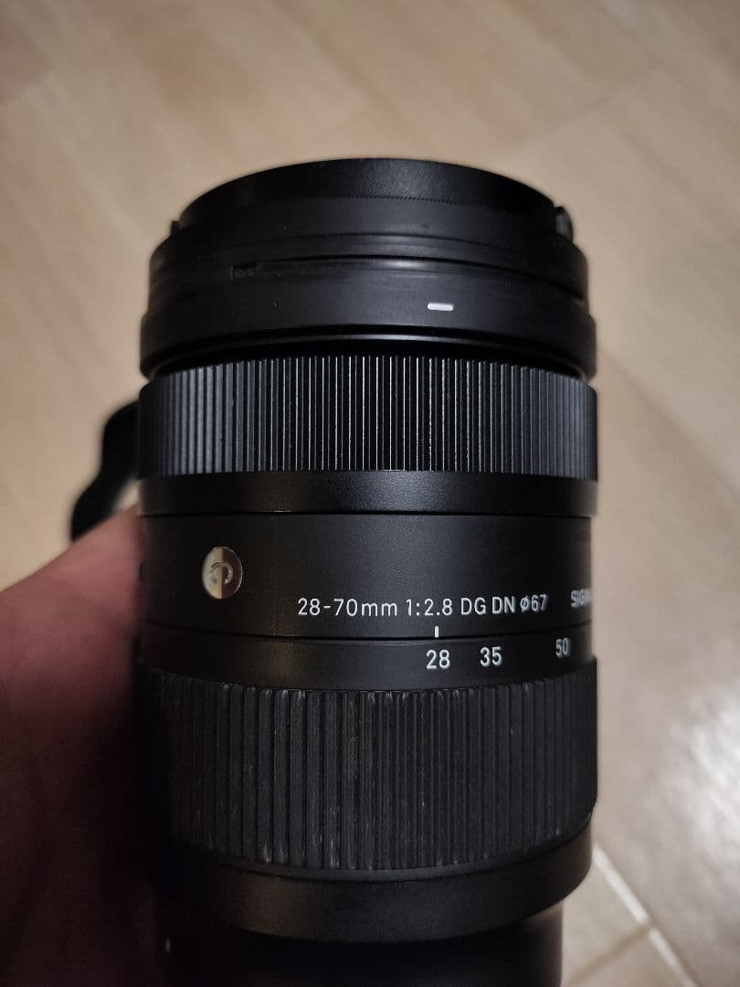シグマ 28-70 F2.8 sonyEマウント ズームレンズ