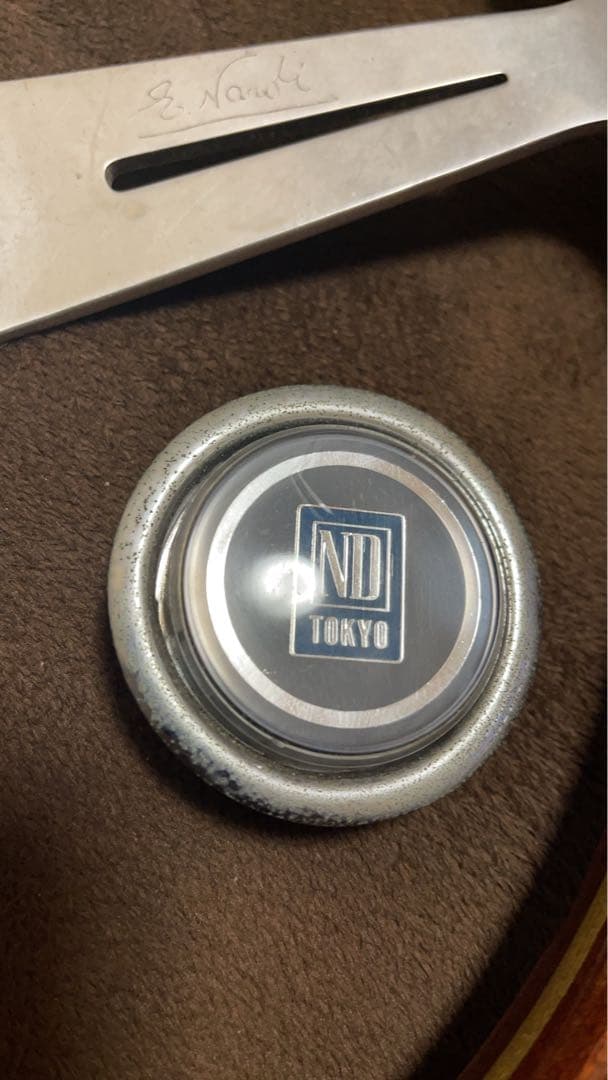 NARDIステアリング 当時物 ホーンボタン