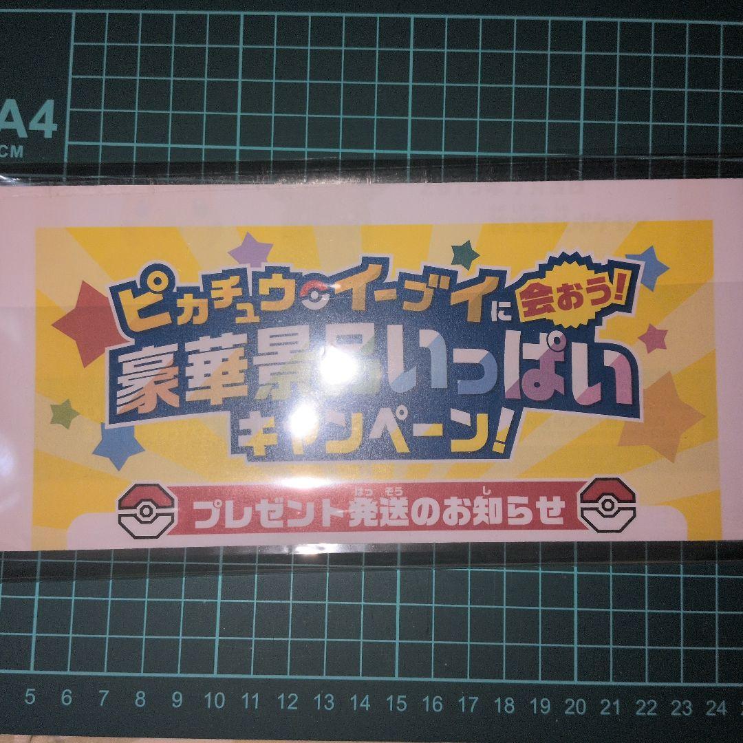 あばれる君　　当選通知書付き