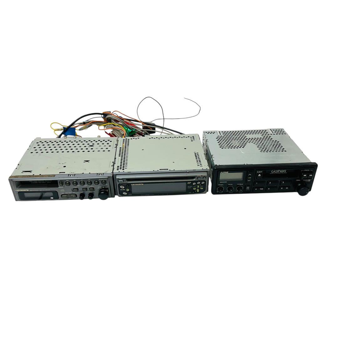 carrozzeria ALPINE 他カーオーディオ3台セット