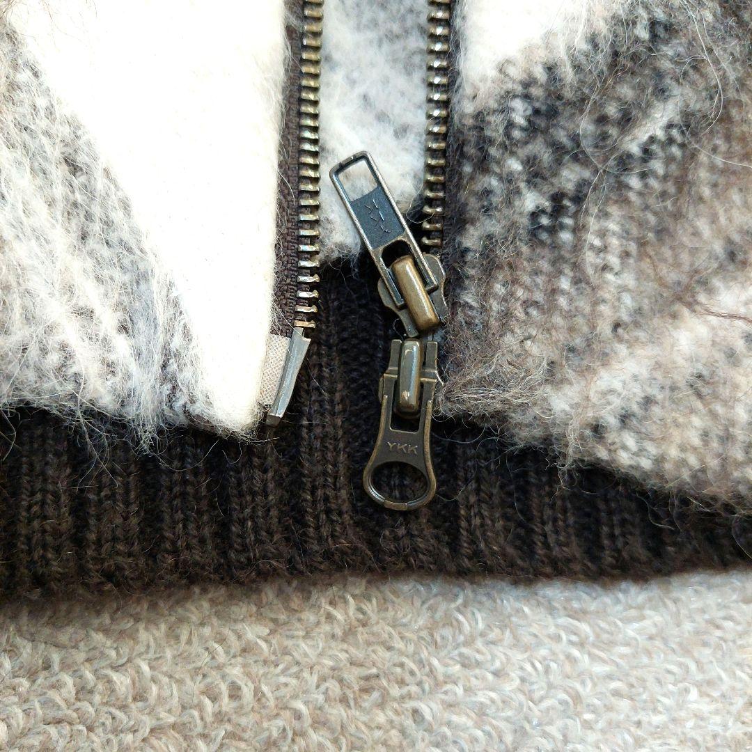 Miki MIALY 　モヘアチェック柄ショート丈ジャケット　36　極美品✨