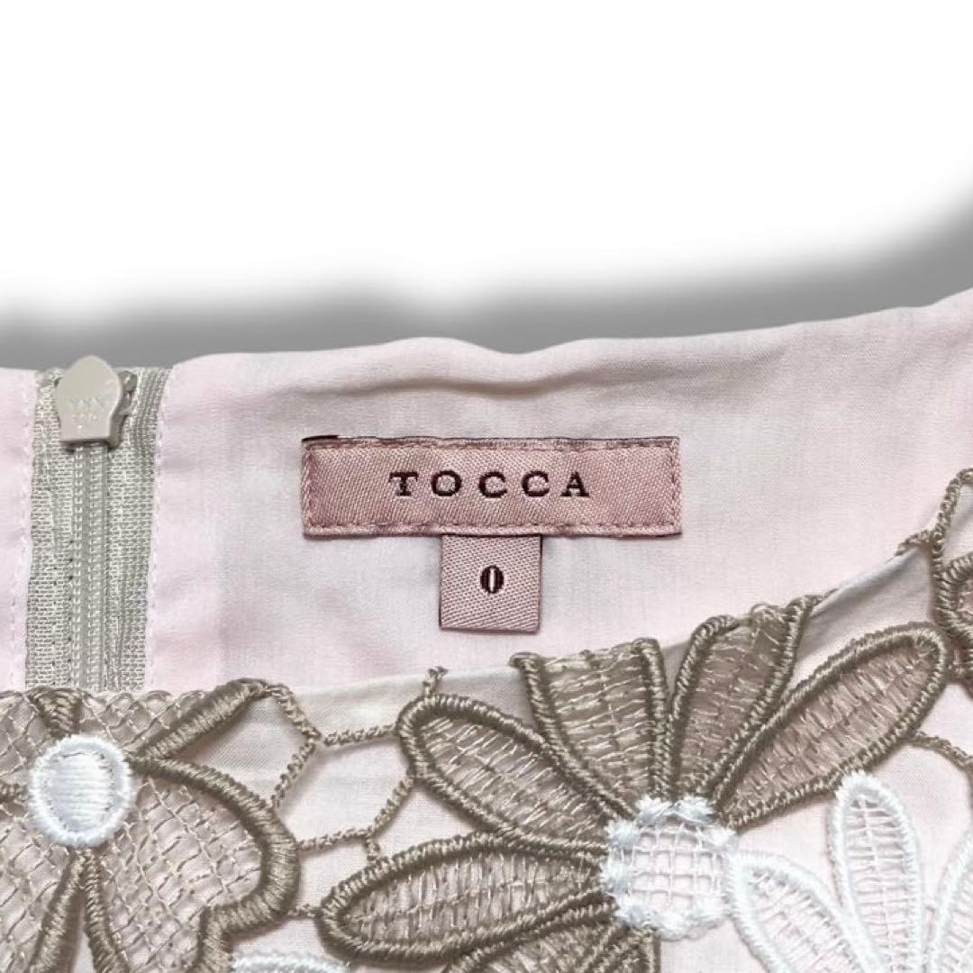 【美品】TOCCA ETERNAL BEAUTY ドレス 洗える ワンピース 0