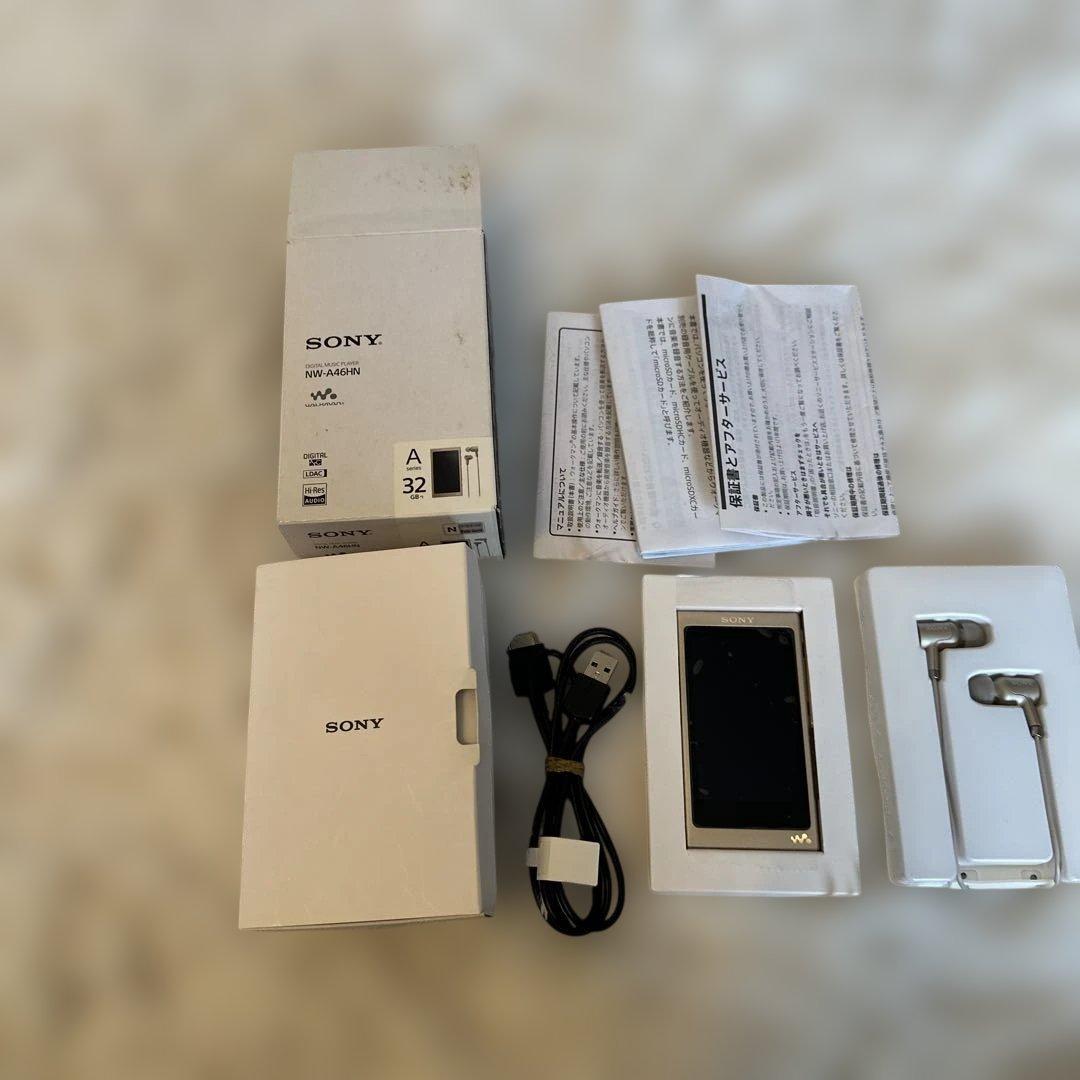 Sony NW-A46HN 32GB ペールゴールド