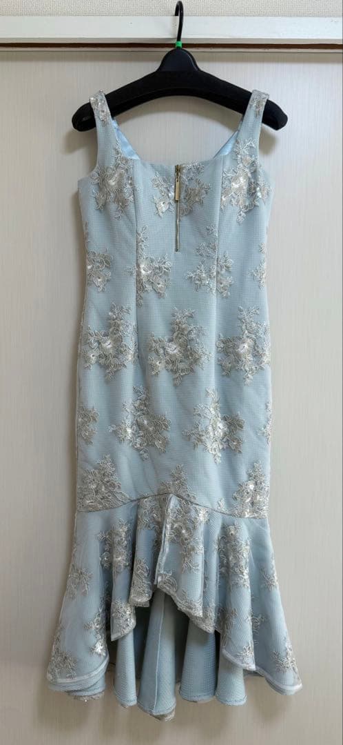 DEA. ローブド 刺繍レース ミディドレス キャバドレス