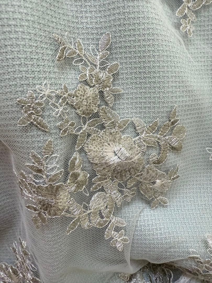 DEA. ローブド 刺繍レース ミディドレス キャバドレス