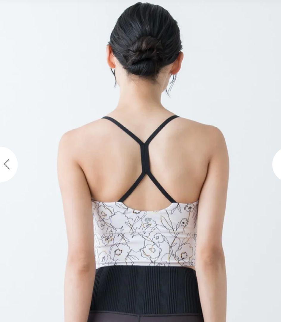 【SUKALA】ドローイングフラワー　セパレートタンクトップ　ブラトップ　Ｌ