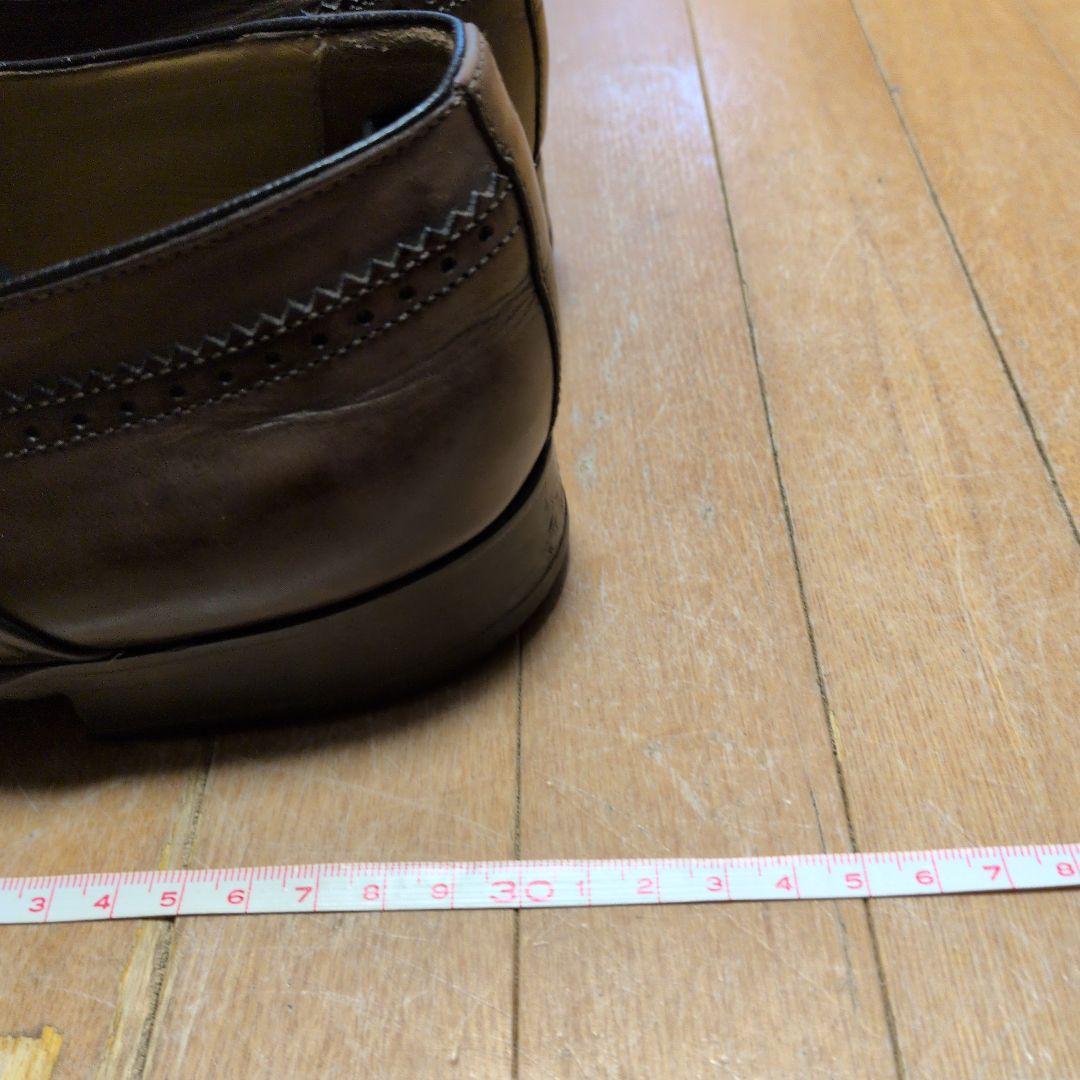 フランチェスコベニーニ　ストレートチップ　ダークブラウン