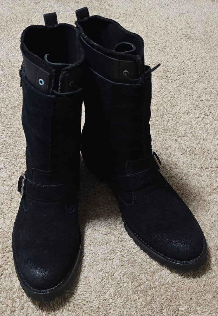 土日限定価格!!セグメントルパート　ロングブーツ