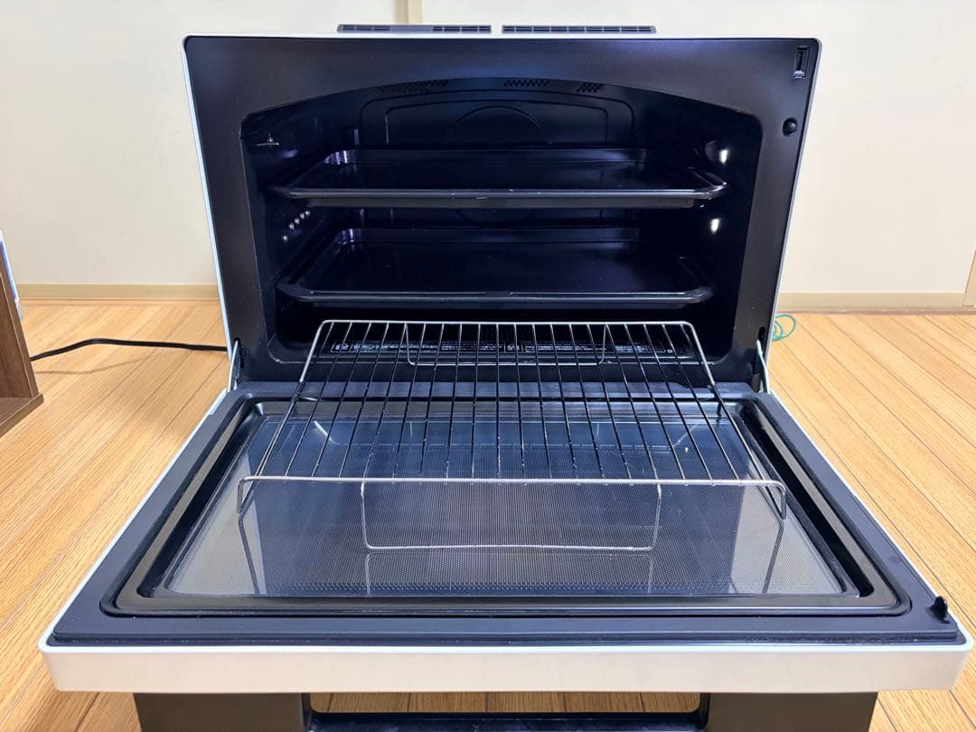 【美品】TOSHIBAオーブンレンER-WD3000W東芝石窯ドーム 付属品有