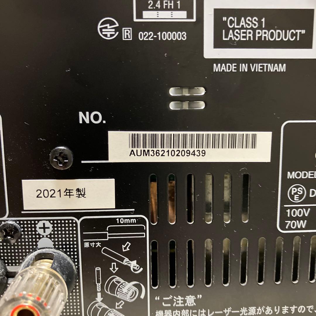 DENON CD RECEIVER RCD-M41K 動作品 2021年製元箱付