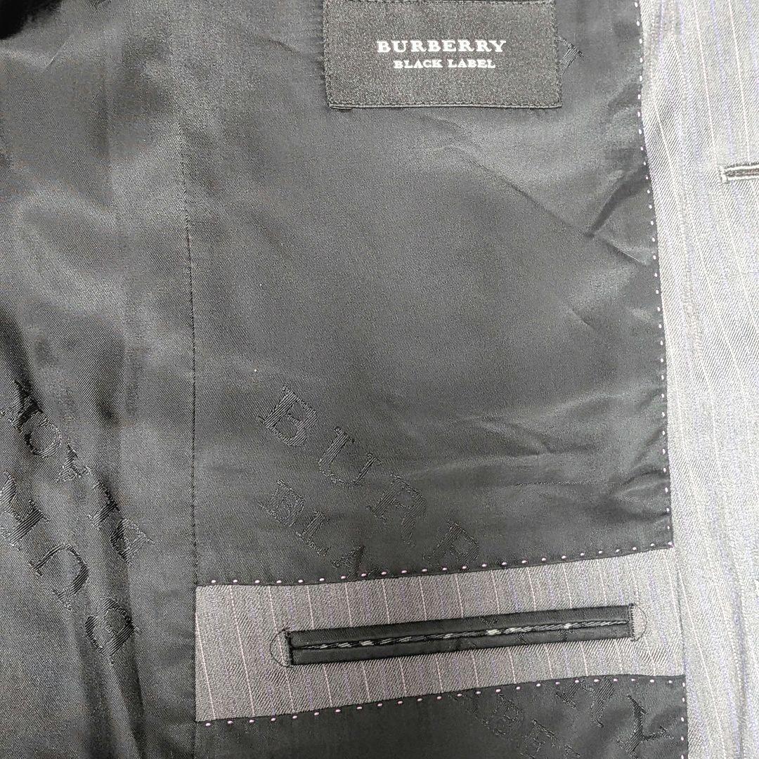 美品　BURBERRY BLACK LABEL 三つ揃えスーツ グレー L