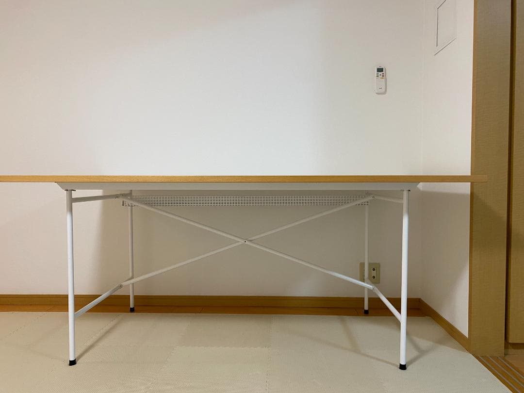 アイアーマンテーブル 180×90cm ホワイト