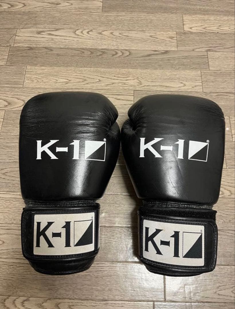 K-1 ボクシンググローブ 16 OZ 黒