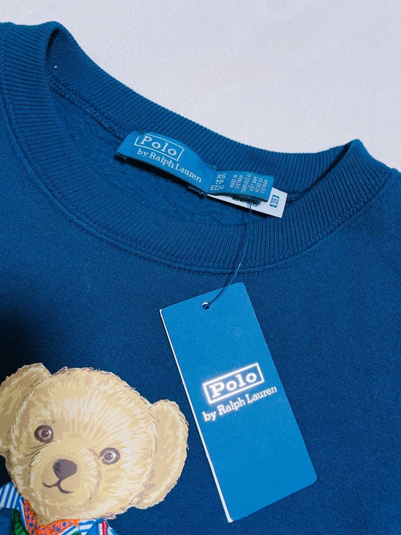♡新品未使用♡ポロラルフローレン　ポロベア　裏起毛トレーナー　XS
