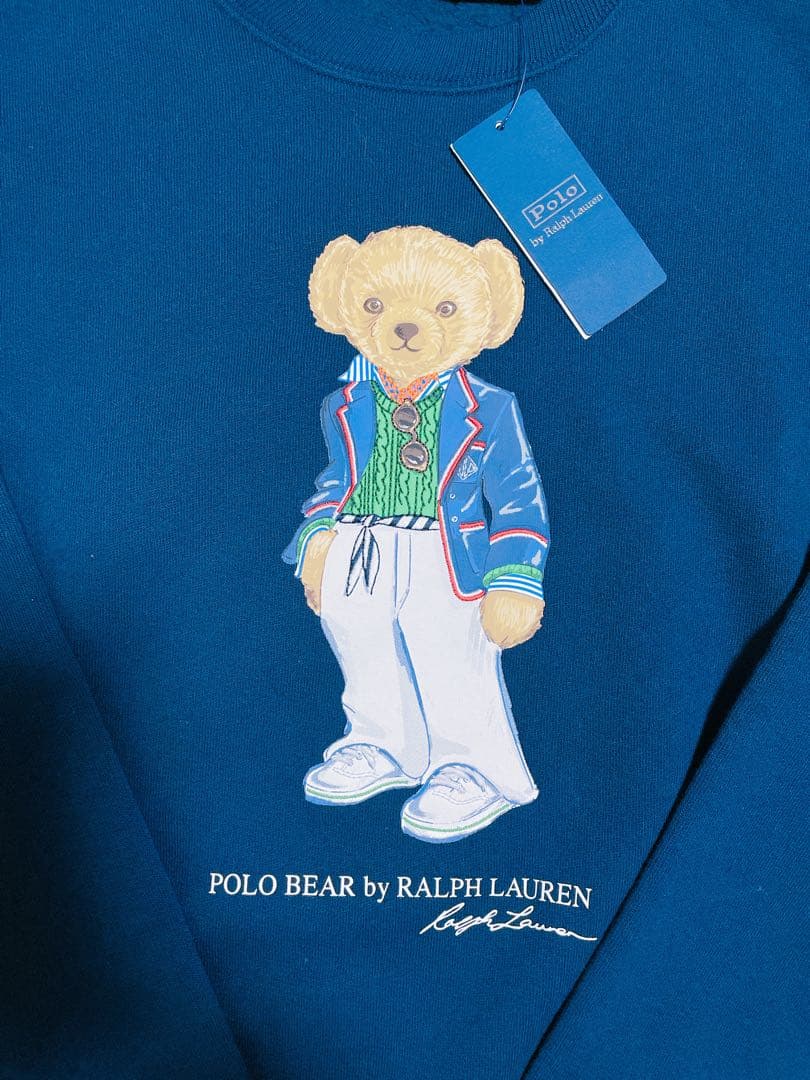 ♡新品未使用♡ポロラルフローレン　ポロベア　裏起毛トレーナー　XS