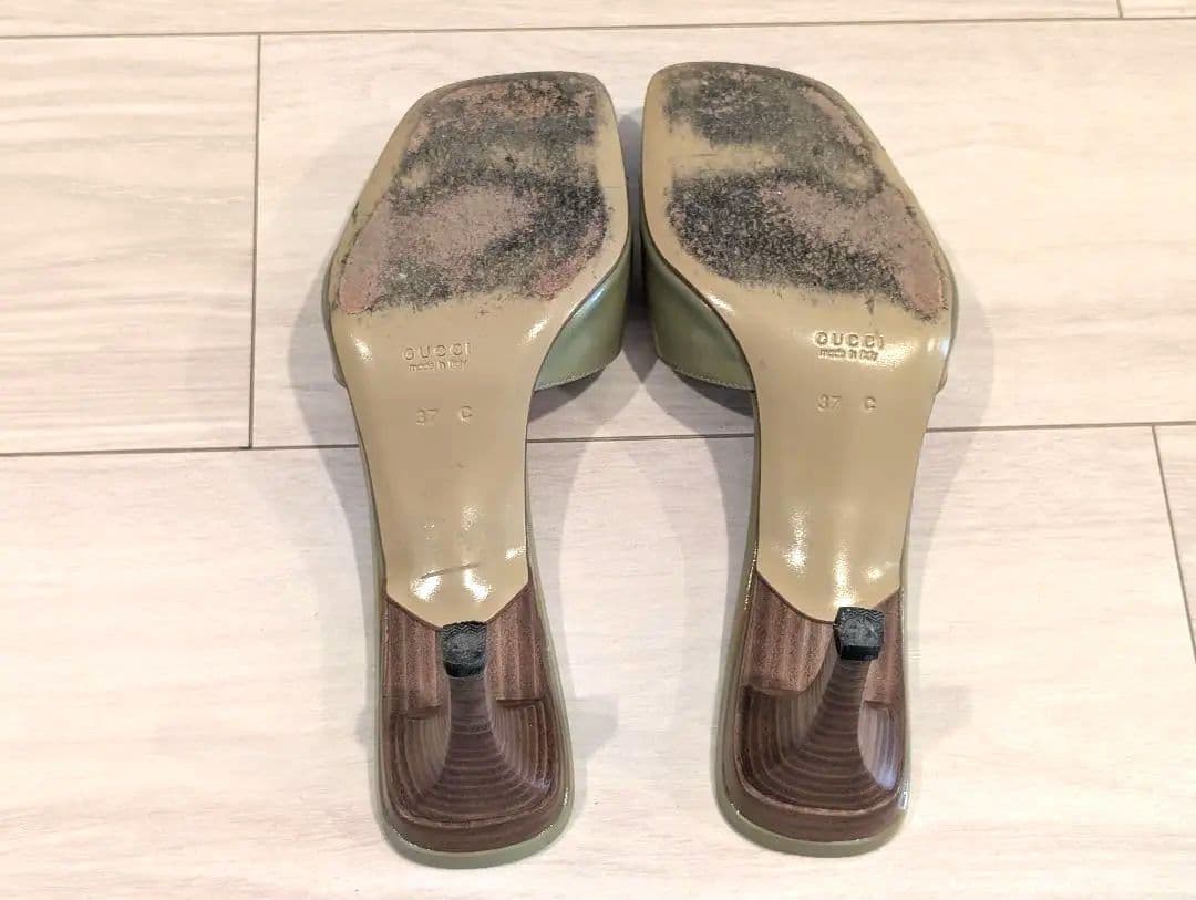 【箱あり】GUCCI　ミュール　サンダル　サイズ37