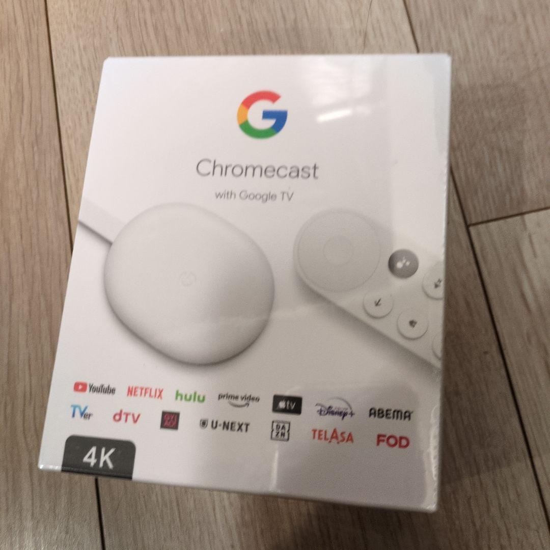 未開封 Chromecast with Google TV