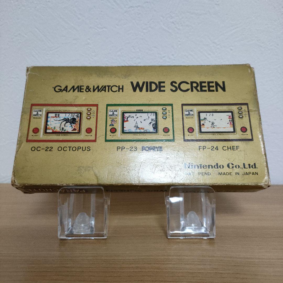 ゲーム＆ウォッチ　パラシュート　箱付き　任天堂　ニンテンドー　メンテナンス済み