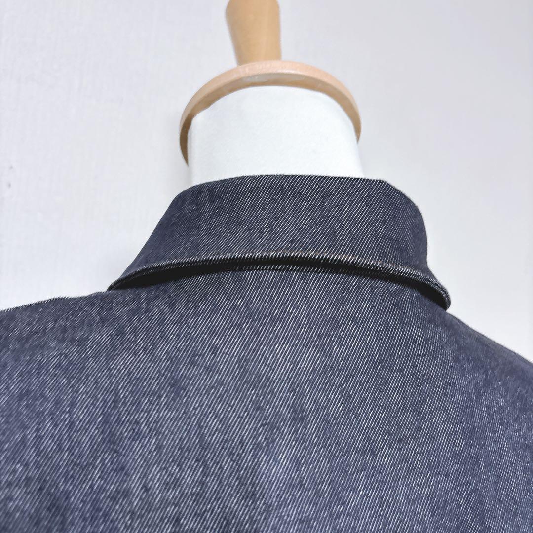 【セントセシリア】美品 ガーリッシュ ランタンデニムジャケット バルーン F