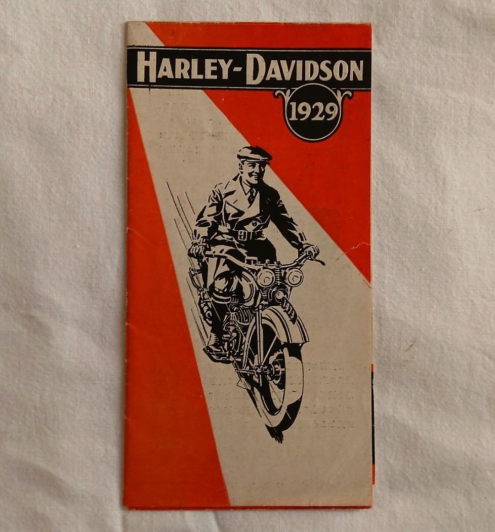 1929年 戦前 ハーレーダビッドソン カタログ