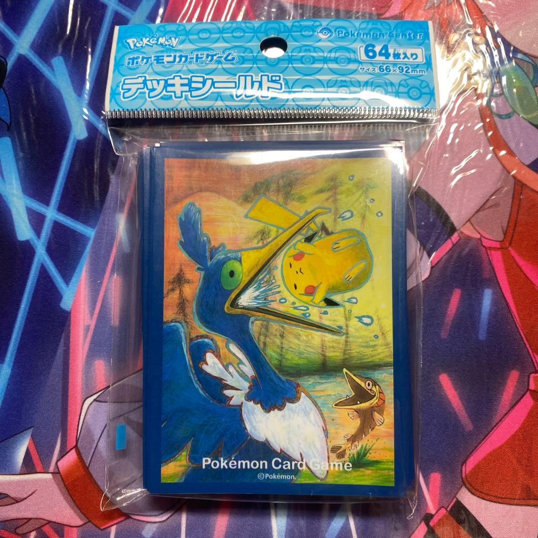レア ポケモンカード スリーブ　ピカチュウ とウッウ 新品 未開封