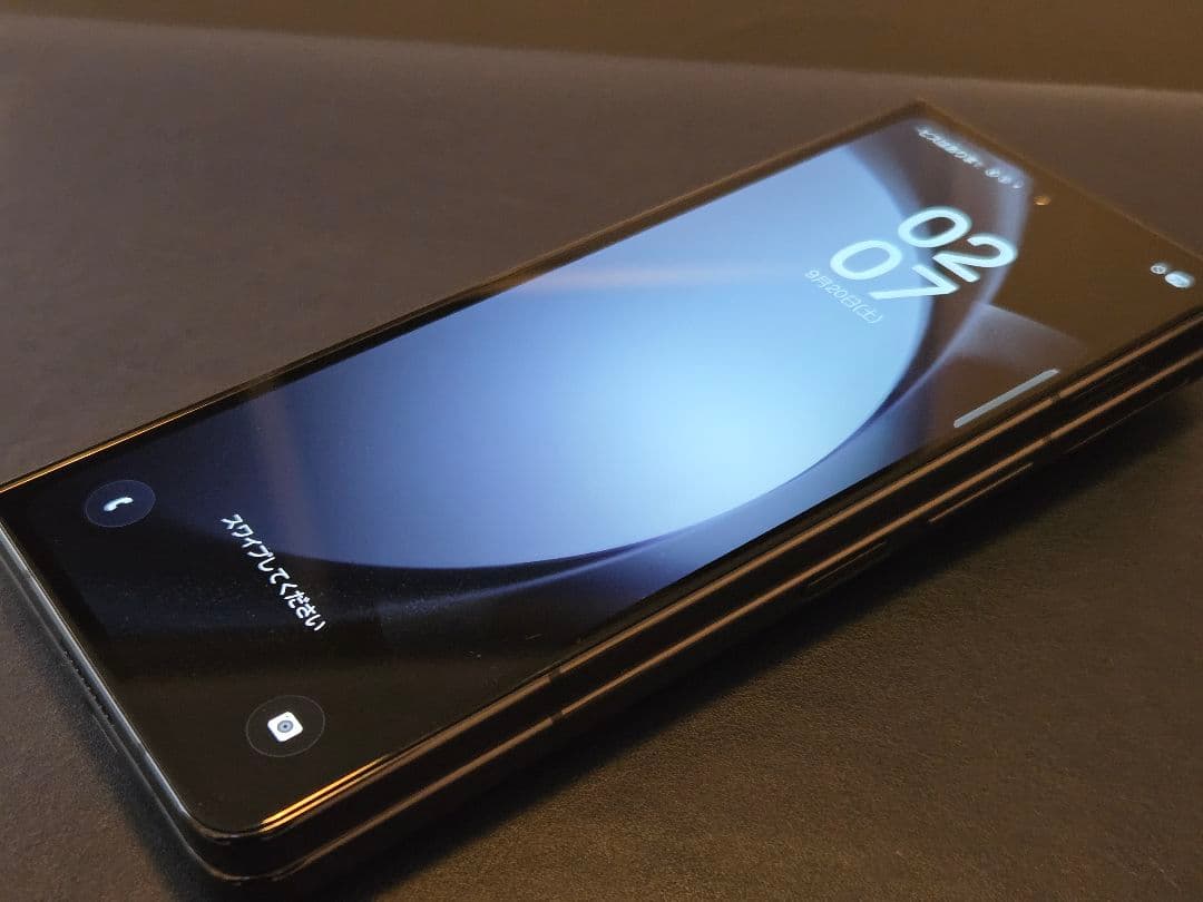 【最終値下げ】Galaxy Z Fold 5 ブラック 本体 au版 256GB