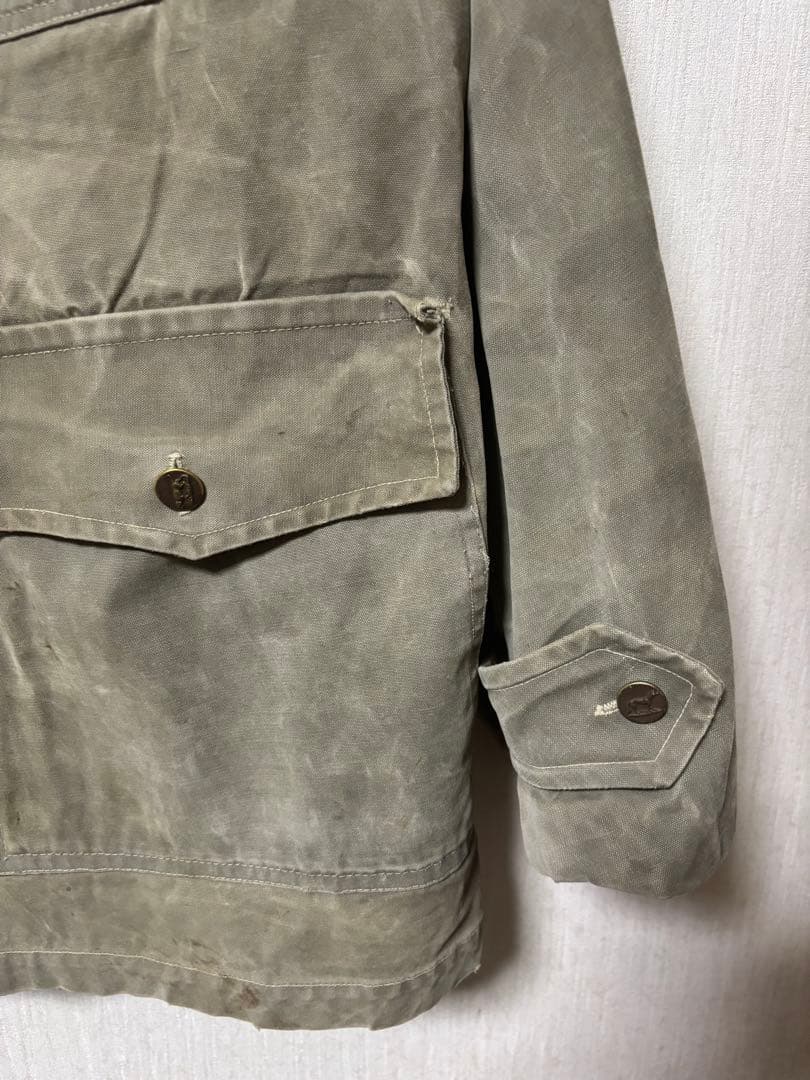 40s アニマルボタン ハンティングジャケット