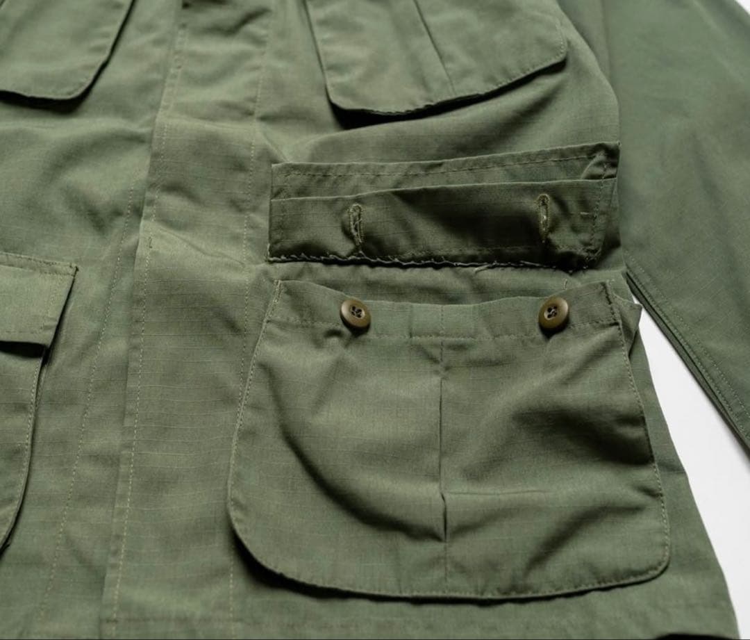 ジャケット・アウター MOAT JUNGLE FATIGUE TYPE JKT Olive S