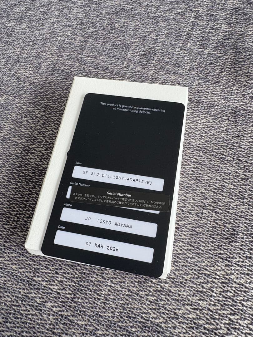 小物 gentlemonster