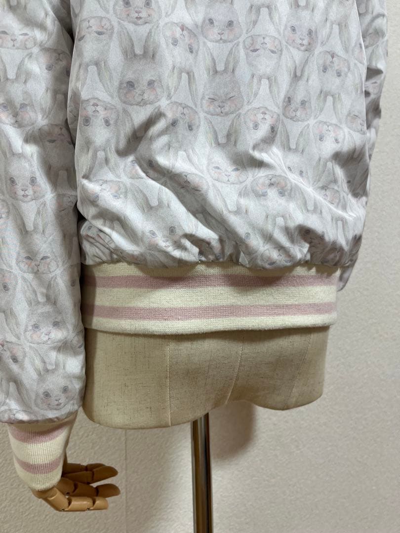 franche lippee あっぷっぷうさぎ スカジャン 個性派ガーリー