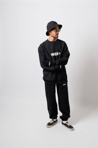 wax　thm ブラック スウェットセットアップ