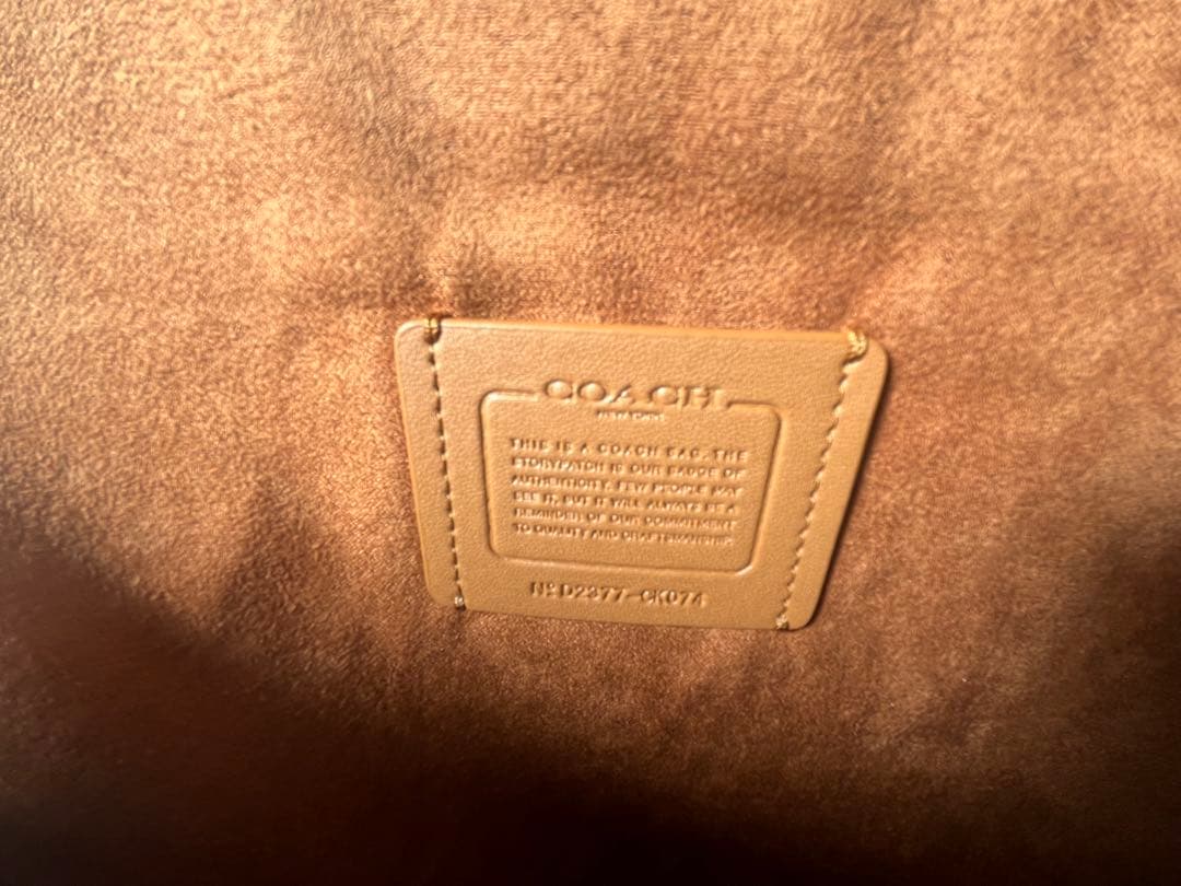 コーチ　COACH パソコンケース クラッチバッグ セカンドバッグ ナイロン