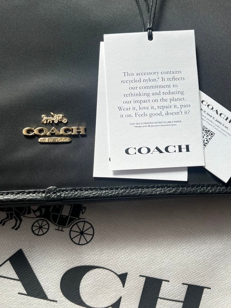 コーチ　COACH パソコンケース クラッチバッグ セカンドバッグ ナイロン