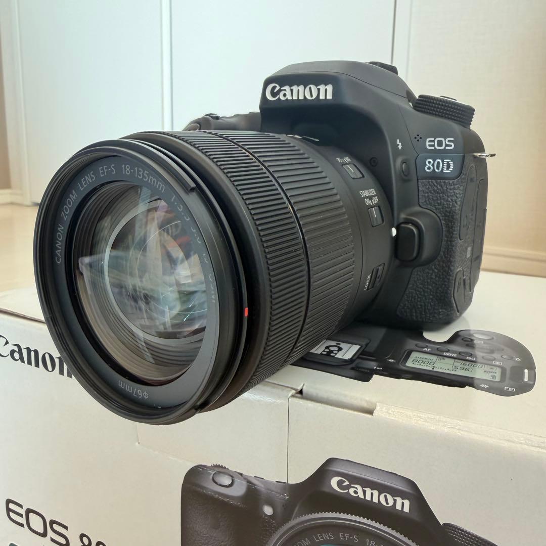 美品★EOS 80D EF-S 18-135mm IS USM★使用回数低