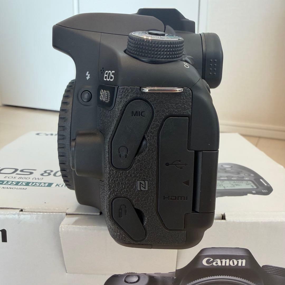 美品★EOS 80D EF-S 18-135mm IS USM★使用回数低