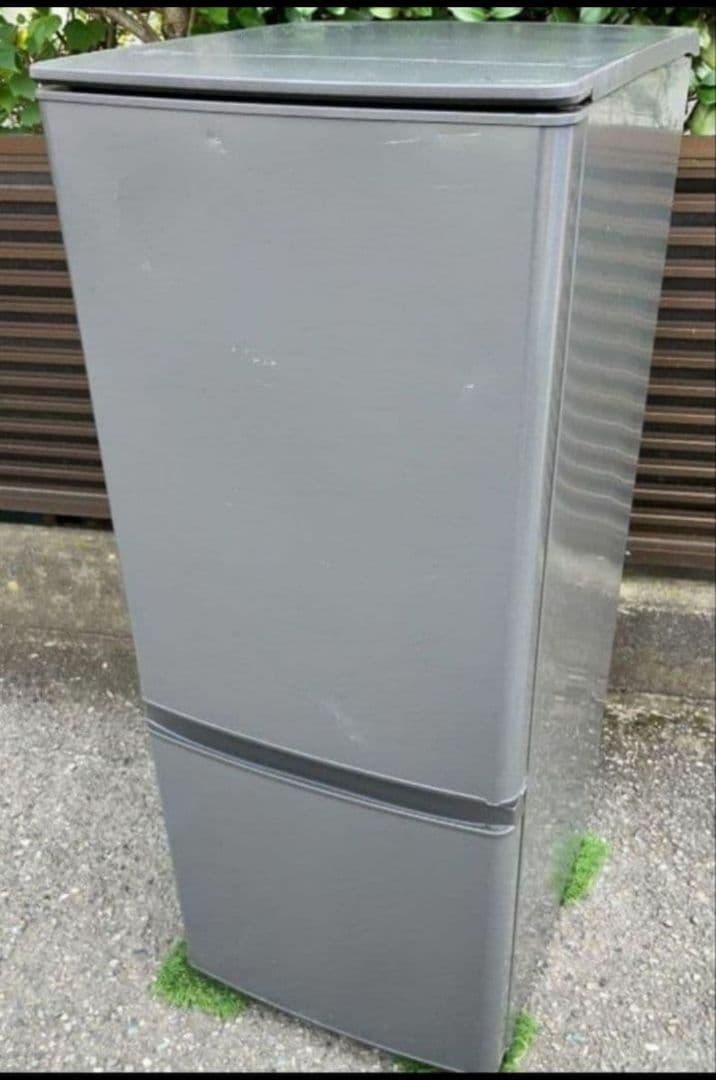 特価三菱冷凍冷蔵庫146L 3段ガラスシェルフLED照明自動霜取り機能付20年製