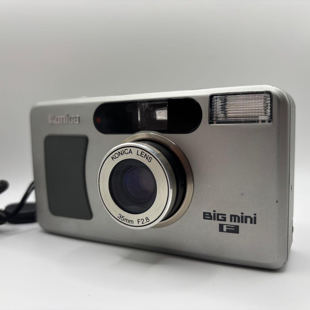 Konica コニカ BIG mini F コンパクトフィルムカメラ シルバー