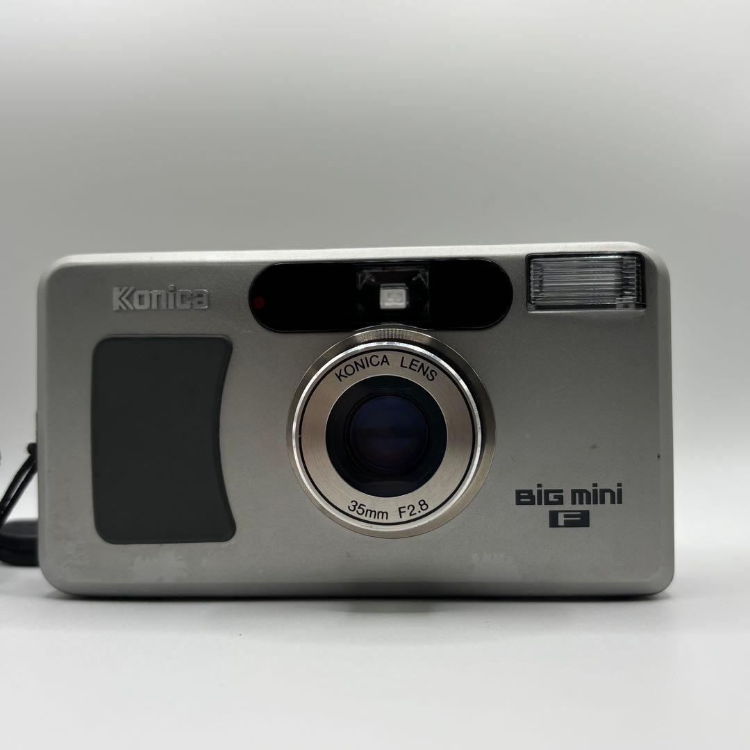 Konica コニカ BIG mini F コンパクトフィルムカメラ シルバー