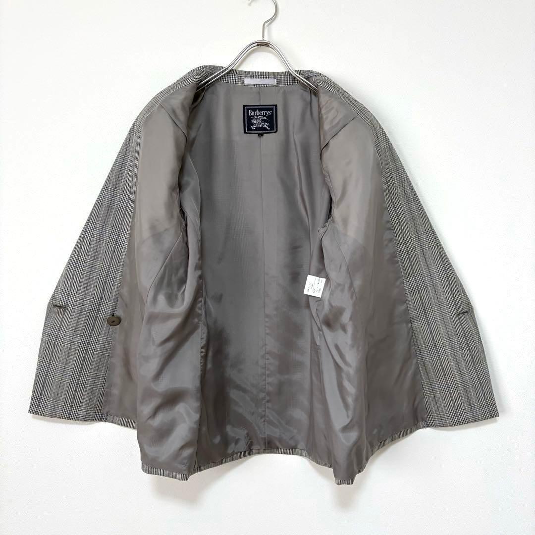 BURBERRY ダブルブレスト テーラードジャケット チェック 13