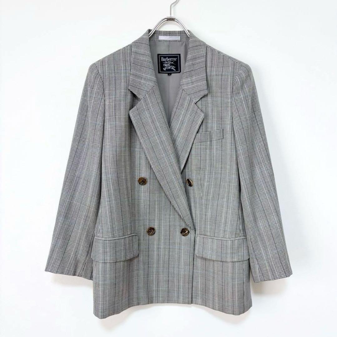 BURBERRY ダブルブレスト テーラードジャケット チェック 13