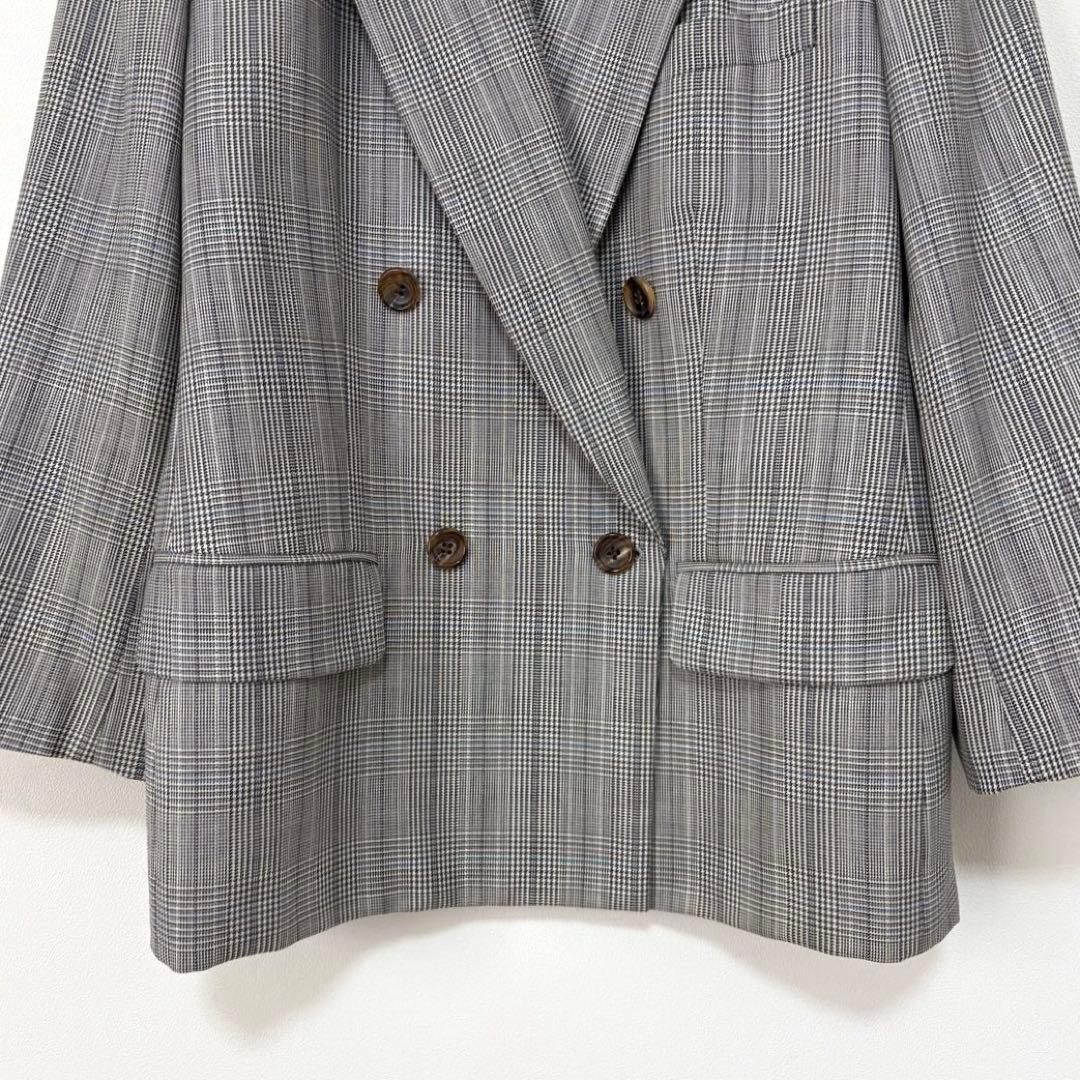 BURBERRY ダブルブレスト テーラードジャケット チェック 13