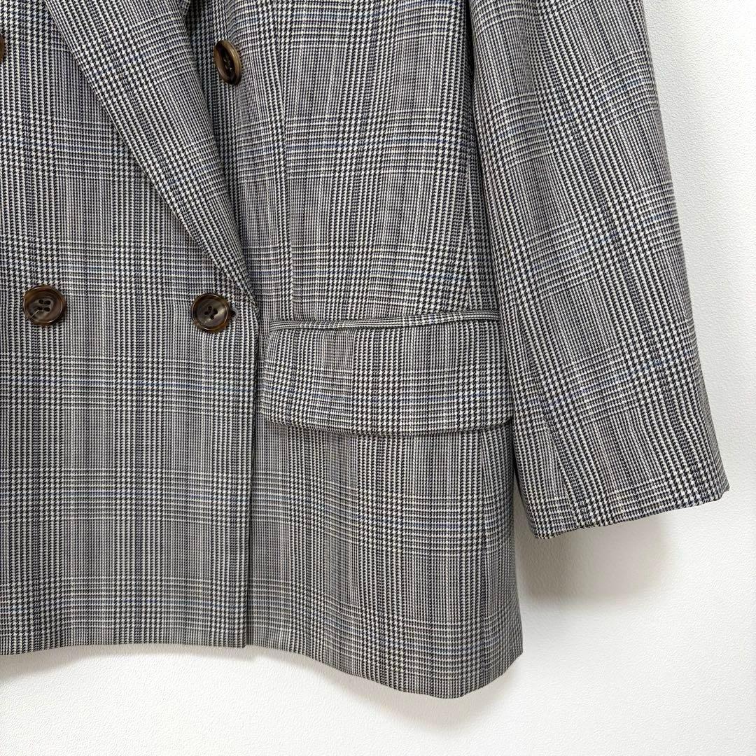 BURBERRY ダブルブレスト テーラードジャケット チェック 13