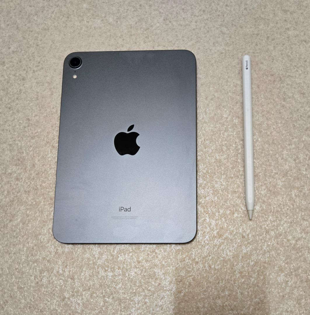 ipad mini 第6世代 + Apple pencil 第2世代