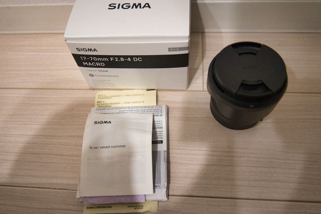 レンズ(ズーム) SIGMA 17-70mm F2.8-4 DC MACRO
