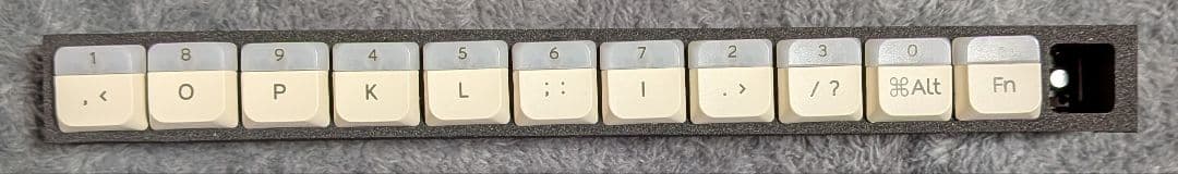 世界初 デュアルアクションキーボード Nics Hesper64(100)