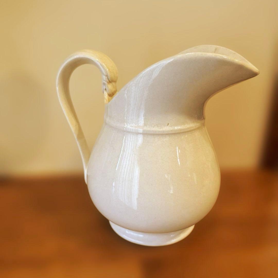 フランス　アンティーク　ピシェ　水差し　ピッチャー　花瓶