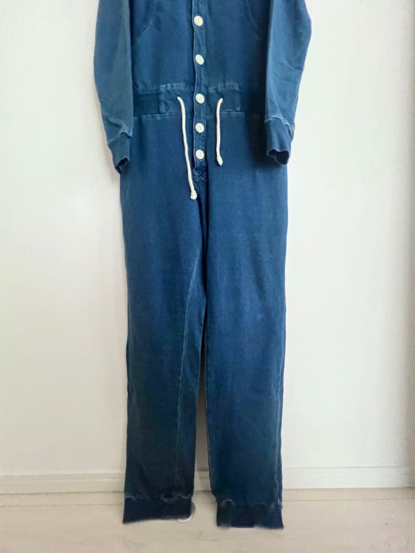 gym master デニムオールインワン つなぎ メンズ ストレッチM