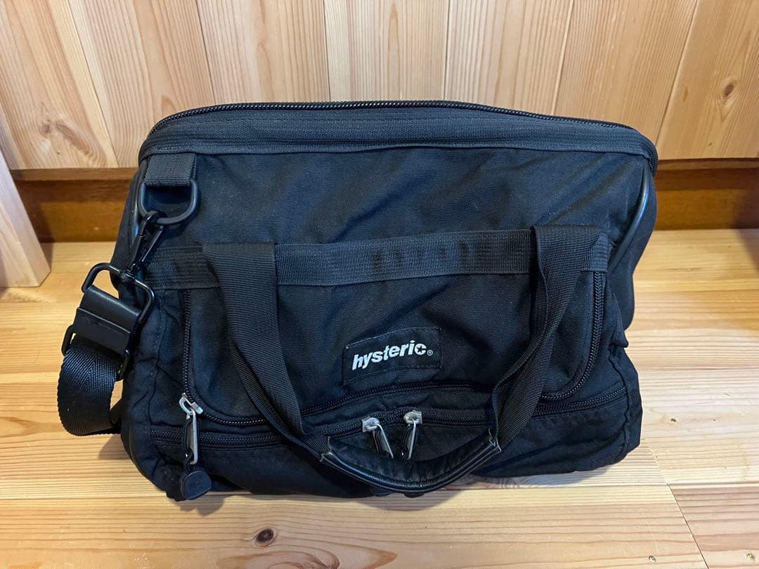 【希少】hysteric 黒 ショルダーバッグ