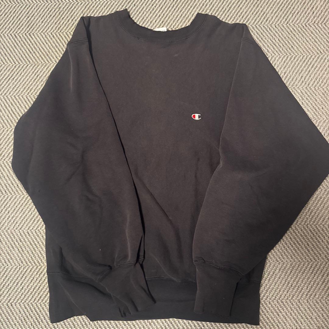 90s Champion Reverse Weave USA製 ブラック