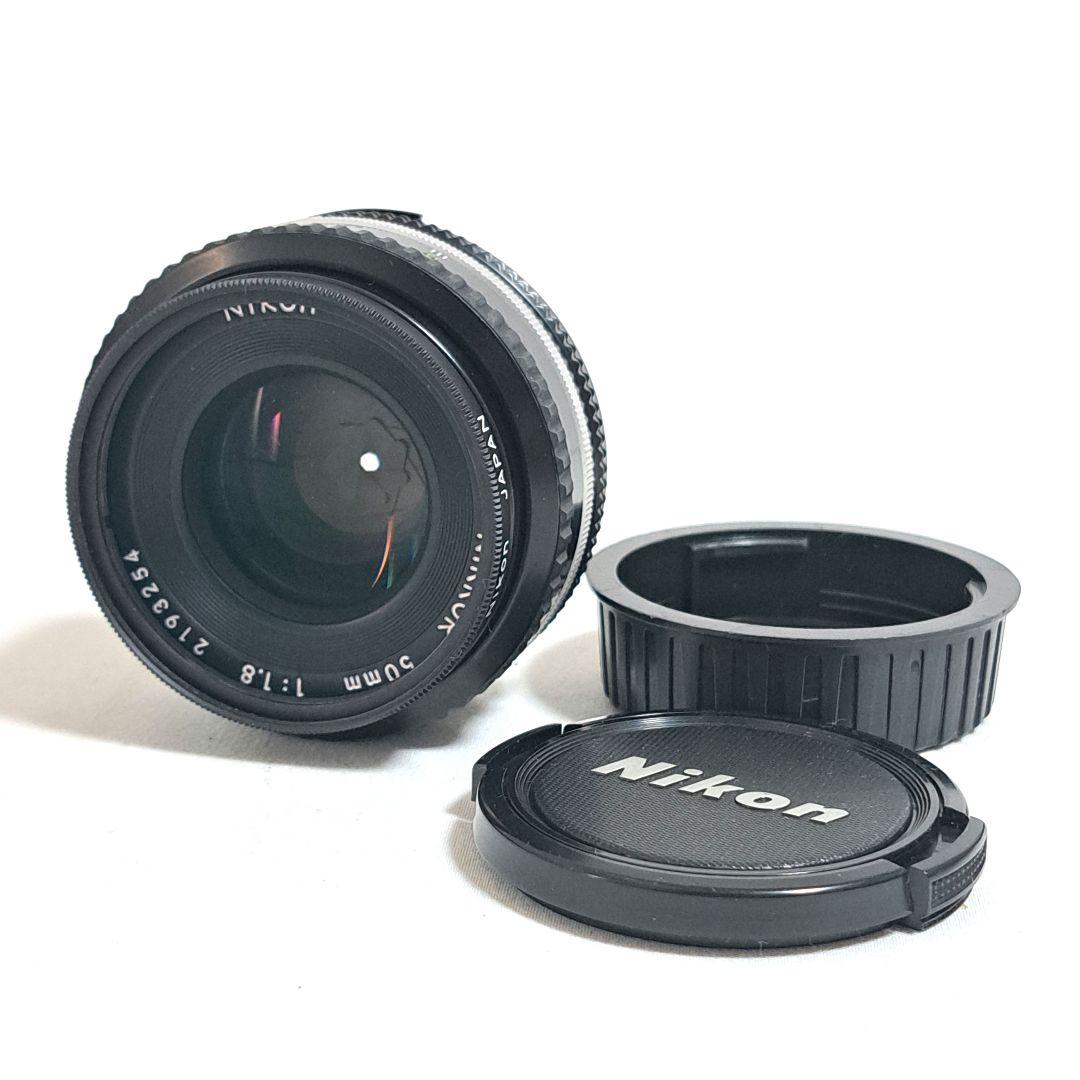 Nikon Nikkor 50mm 1.8 レンズ ジャンク